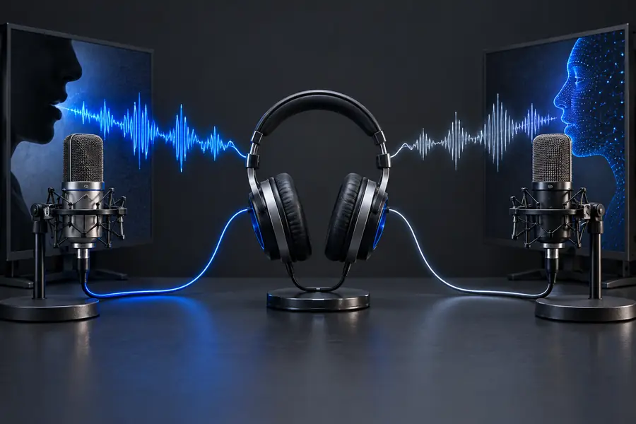 Finished spoken-content concept for a listener