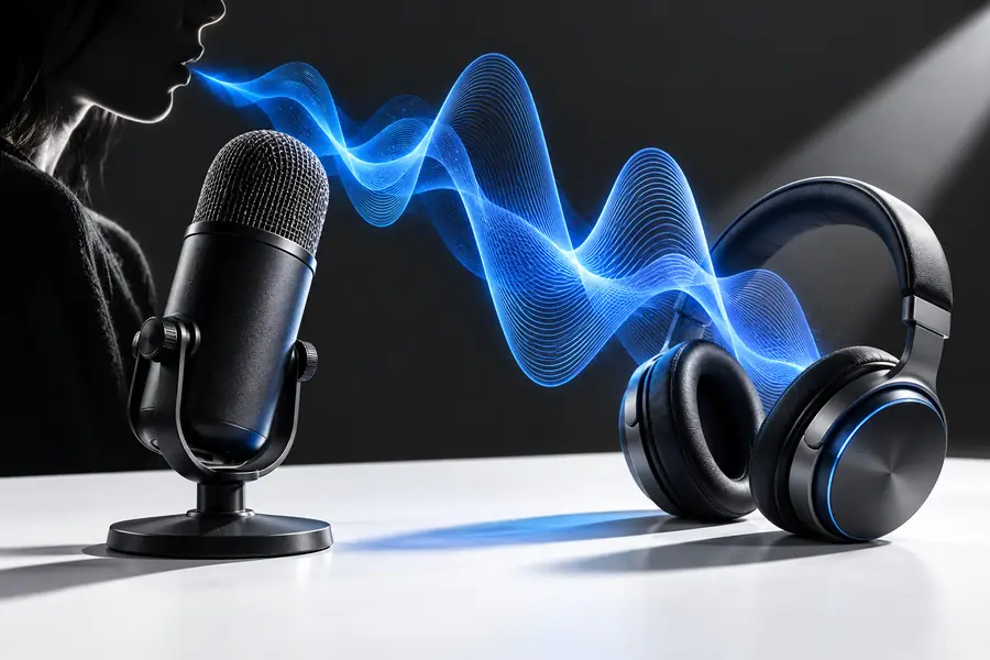 Erstes Konzept für ein Beispiel mit KI-Stimme